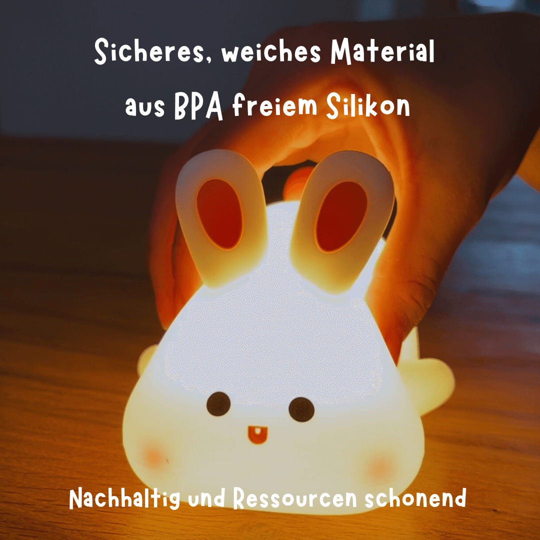 Lumi BUNNY - Das perfekte Nachtlicht für entspannte Nächte und süße Träume