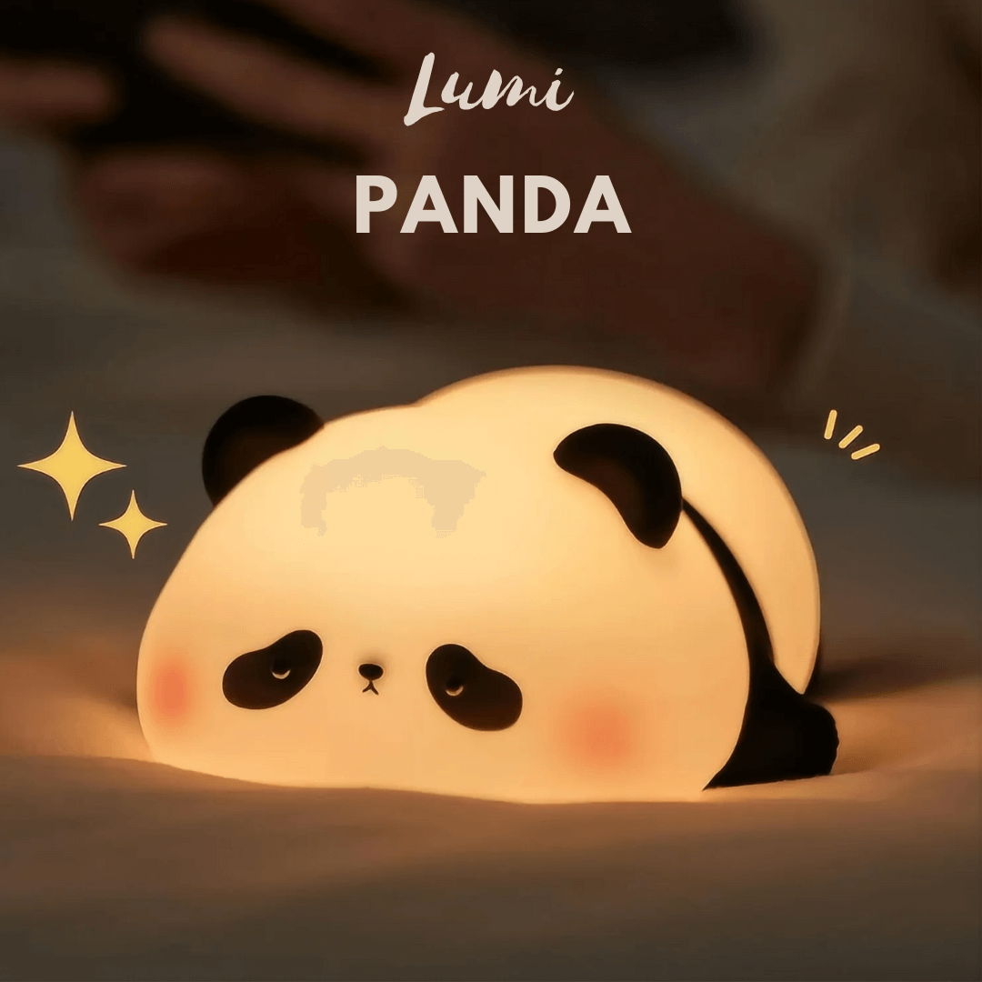 Lumi SCHAF Lumi PANDA - Für süße Träume: das Licht, das Dich sanft in den Schlaf begleitet